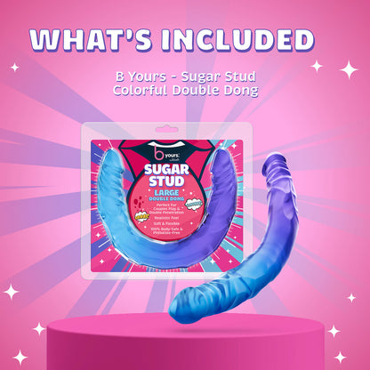 B Yours - Sugar Stud 14-inch Double-ended Dildo