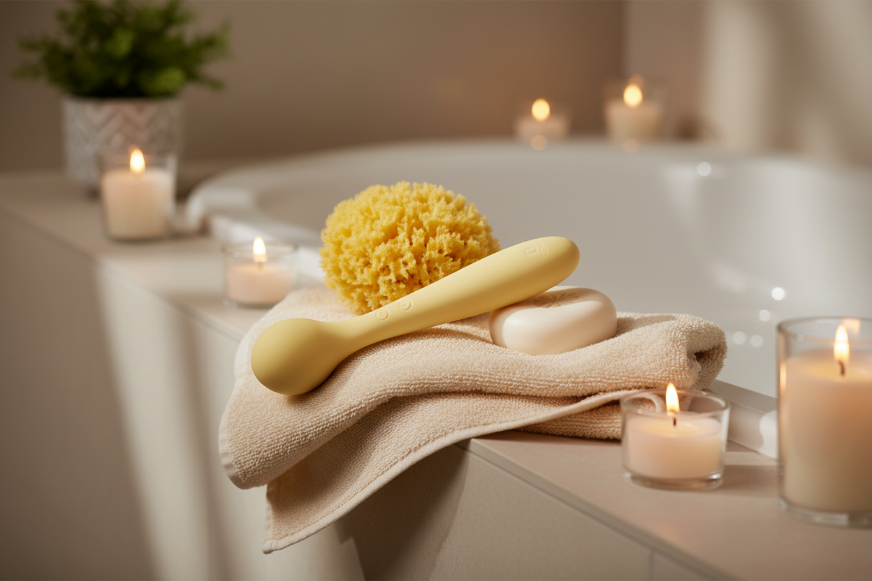 Bathroom spa wellness scene with Bendi
