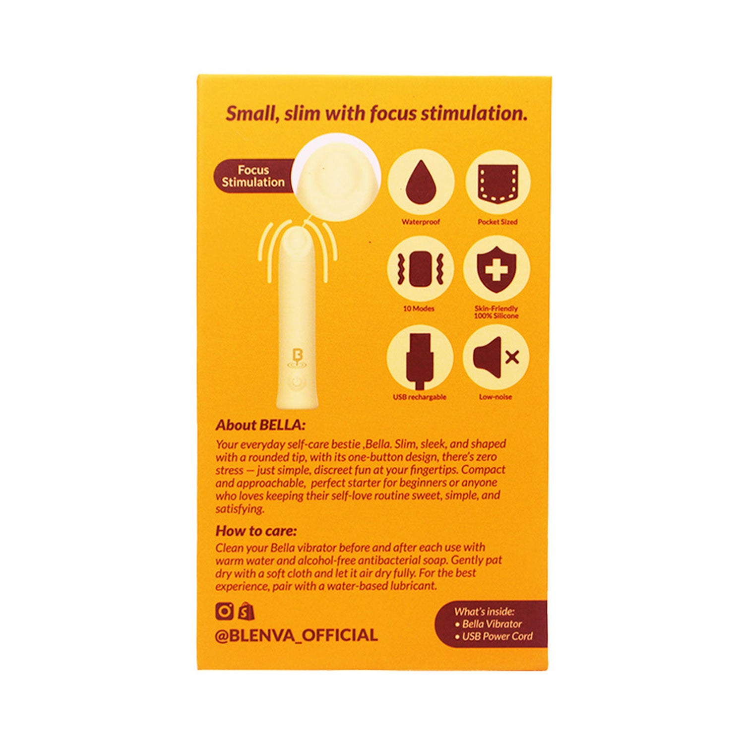 Blenva Bella Bullet Vibrator – Everyday Essential