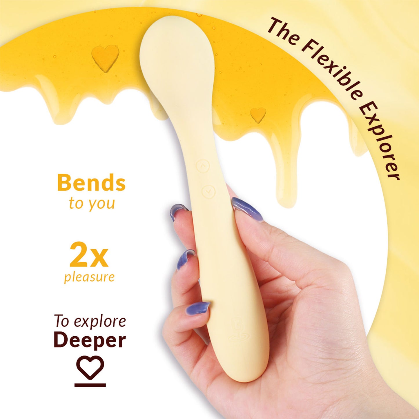 Blenva Bendi Flexible G-Spot Vibrator – Dual Motor