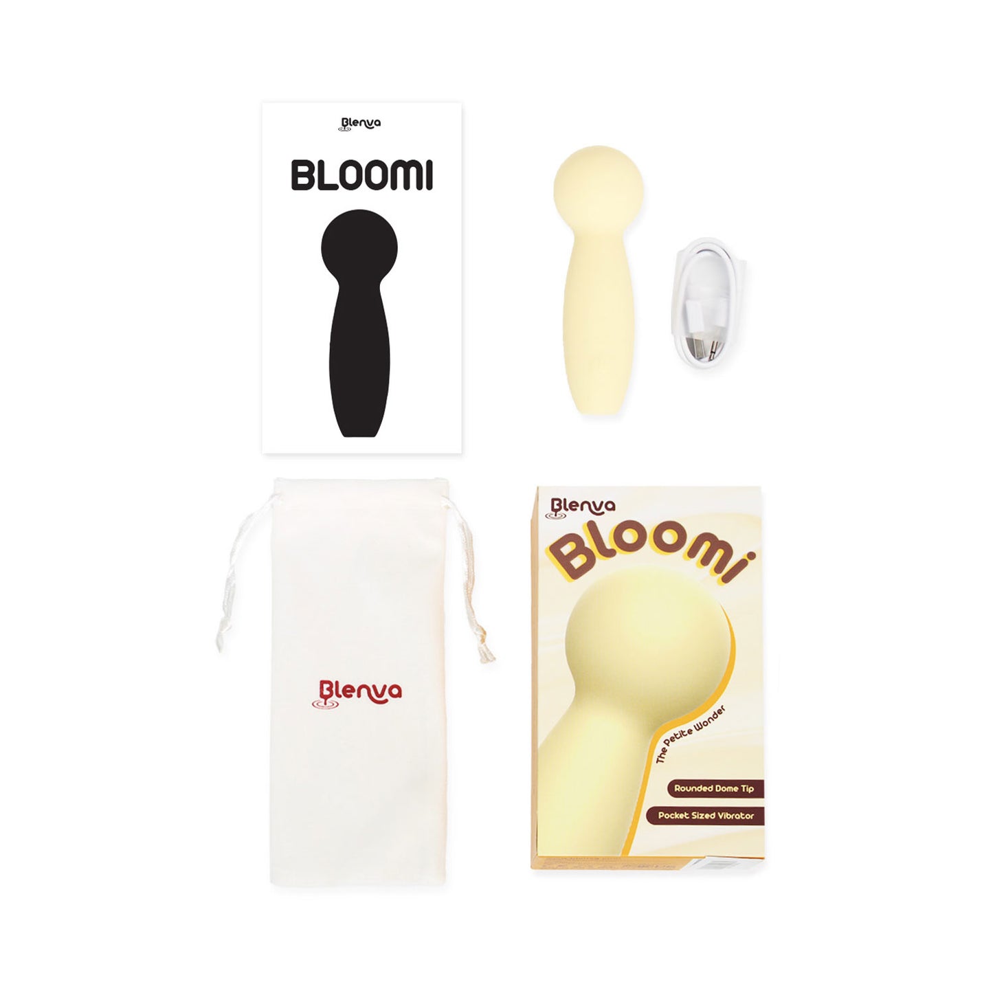 Blenva Bloomi Mini Wand Vibrator – Petite & Powerful