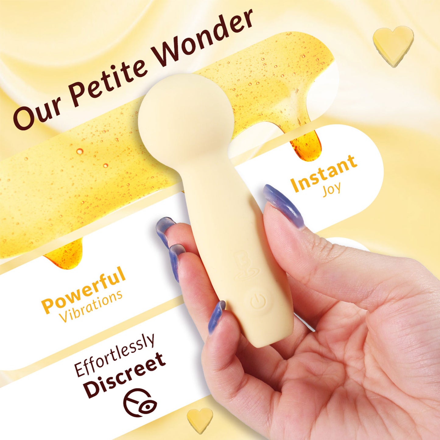 Blenva Bloomi Mini Wand Vibrator – Petite & Powerful