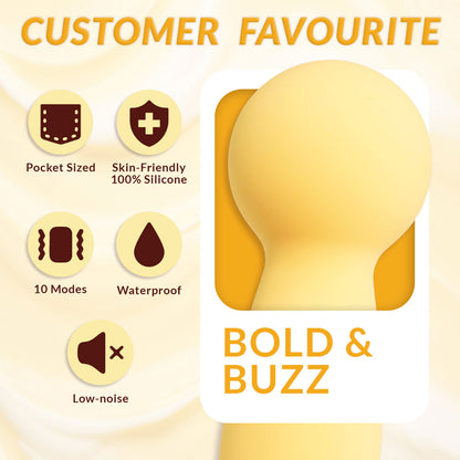 Blenva Bloomi Mini Wand Vibrator – Petite & Powerful