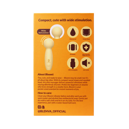 Blenva Bloomi Mini Wand Vibrator – Petite & Powerful