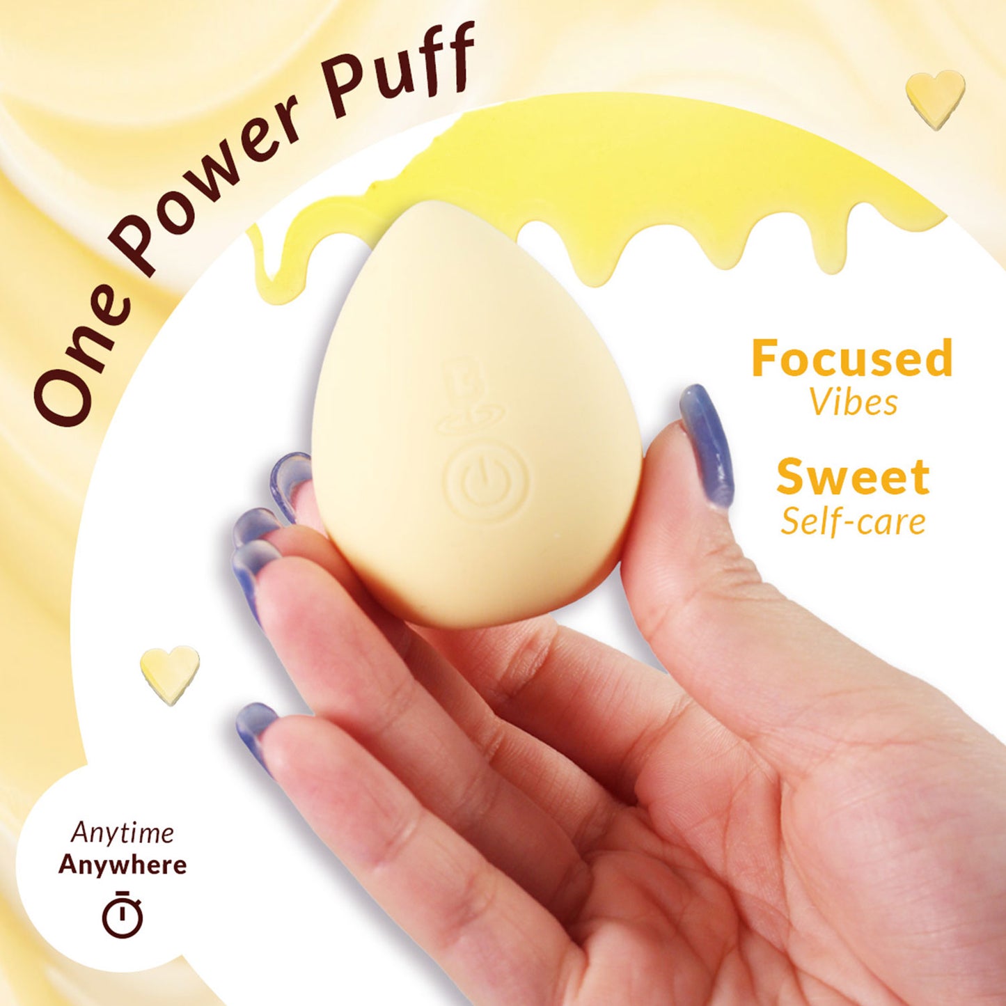 Blenva Bonbon Penggetar Klitoris – Mini Power Puff
