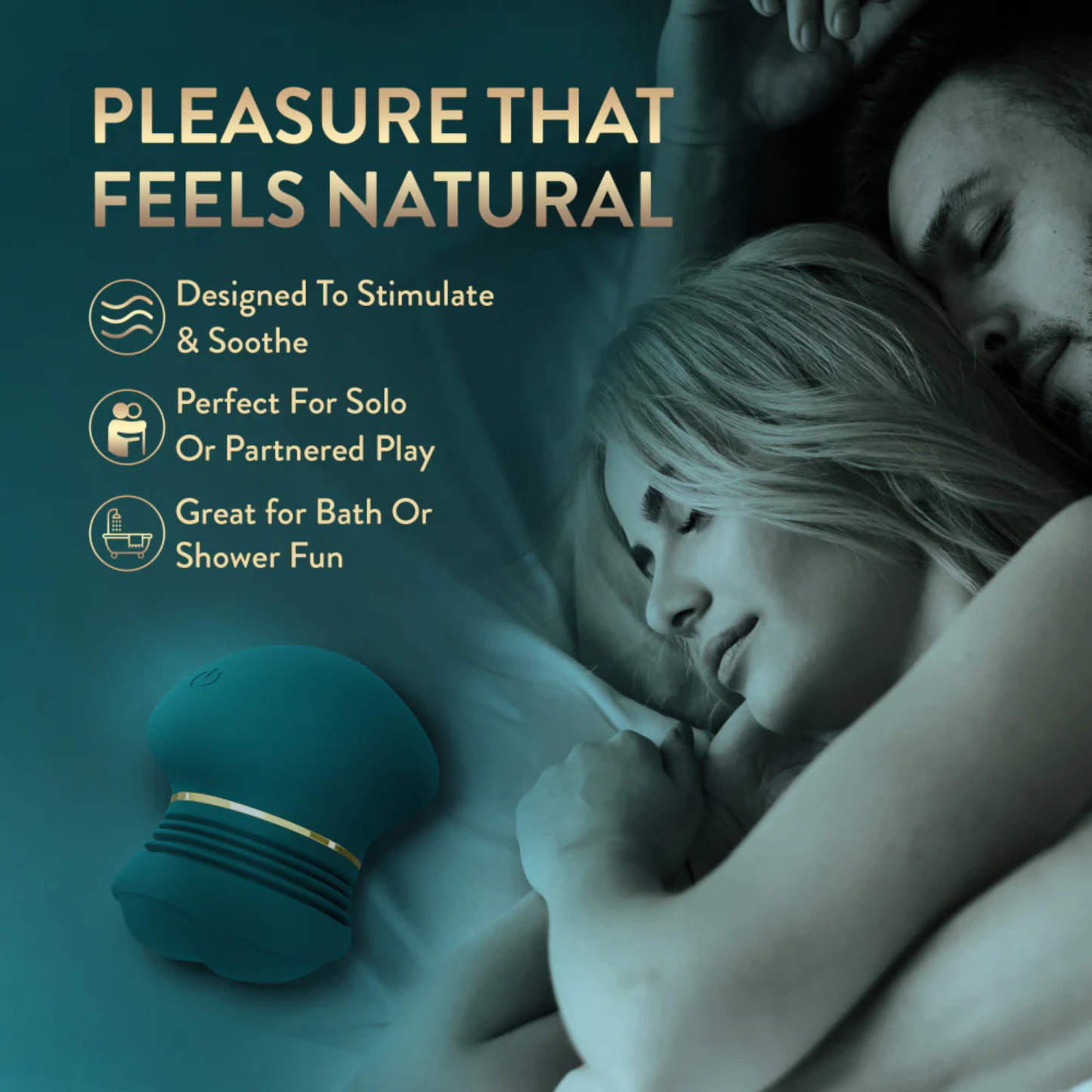 Blush - Riana Silicone Clitoral Stimulator AutoRub Technology (Pre-Order)