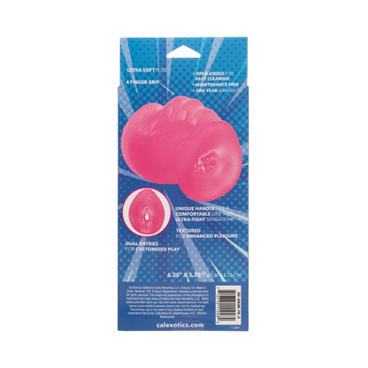 Calexotics - Pop Sock Grip-N-Stroke Male Stroker Large Pink