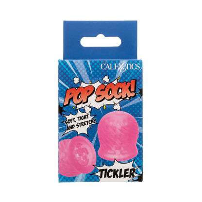Calexotics - Pop Sock Tickler Reversible Male Stroker Pink