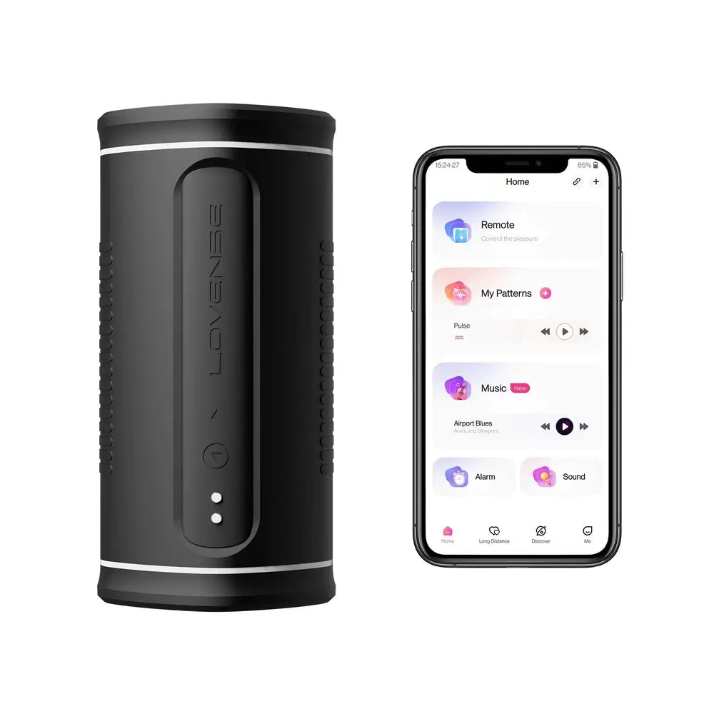 Lovense - Calor | Depth-controlled Heating Male Masturbator | App/Bluetooth