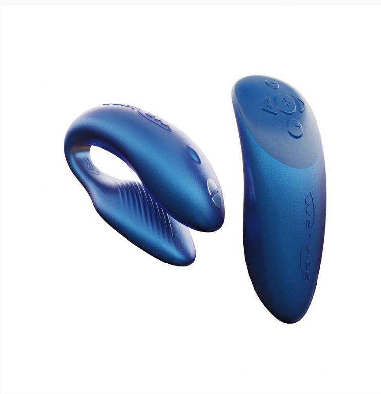 We Vibe - Chorus Remote Control Couple Vibrator (App Compatible) Cosmic Blue  