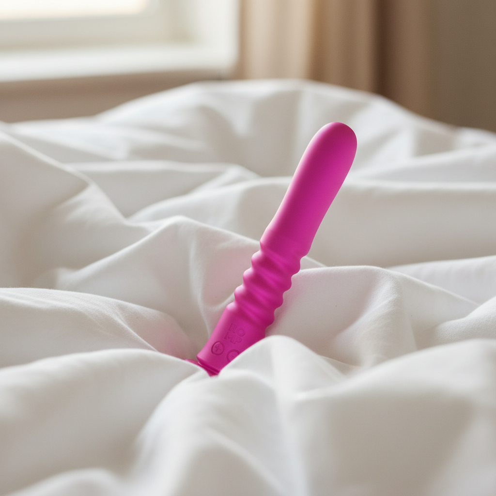 Close-up on rumpled white bedding