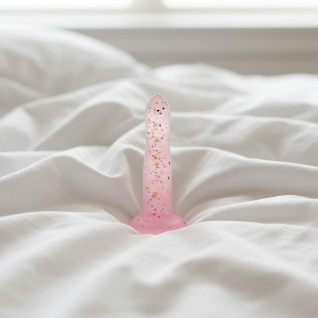 Close-up on white bedding