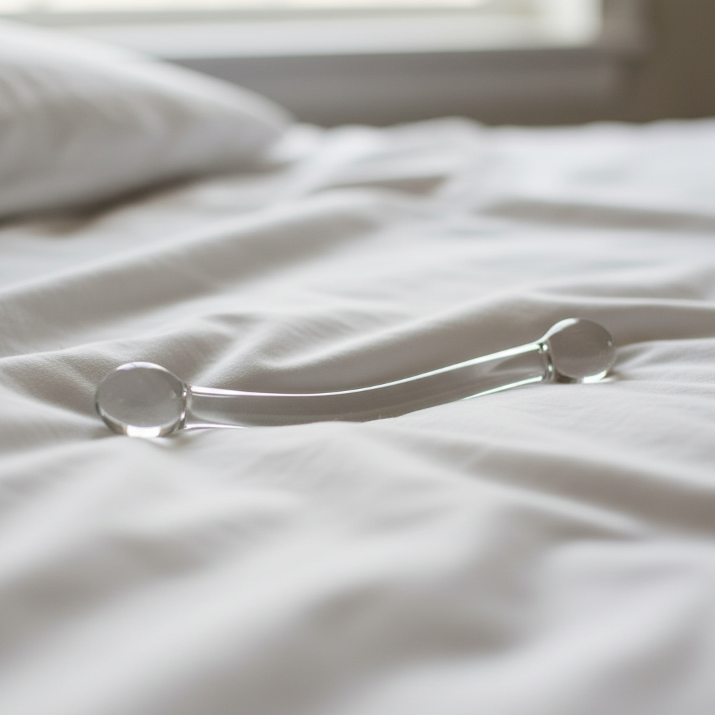 Close-up on white bedding