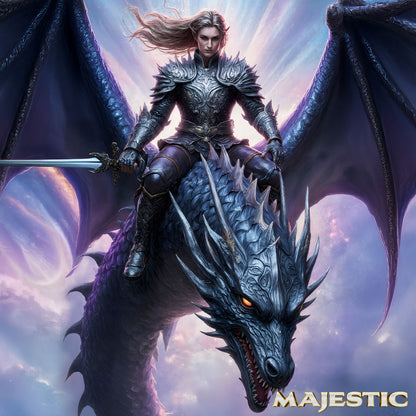 Creature Cocks - Majestic Eryndor 9-inch Silicone Dildo