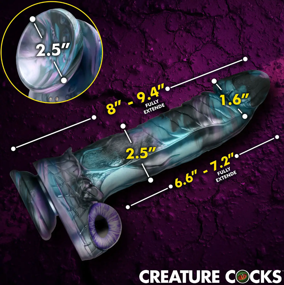 Creature Cocks – Astro-Thrust 9.3” Thrusting Vibrating Dildo