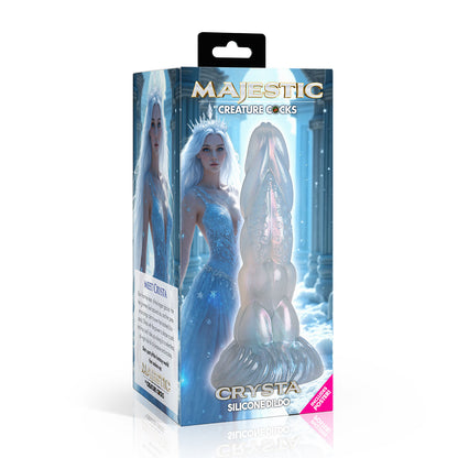 Creature Cocks - Majestic Crysta 8-inch Silicone Dildo