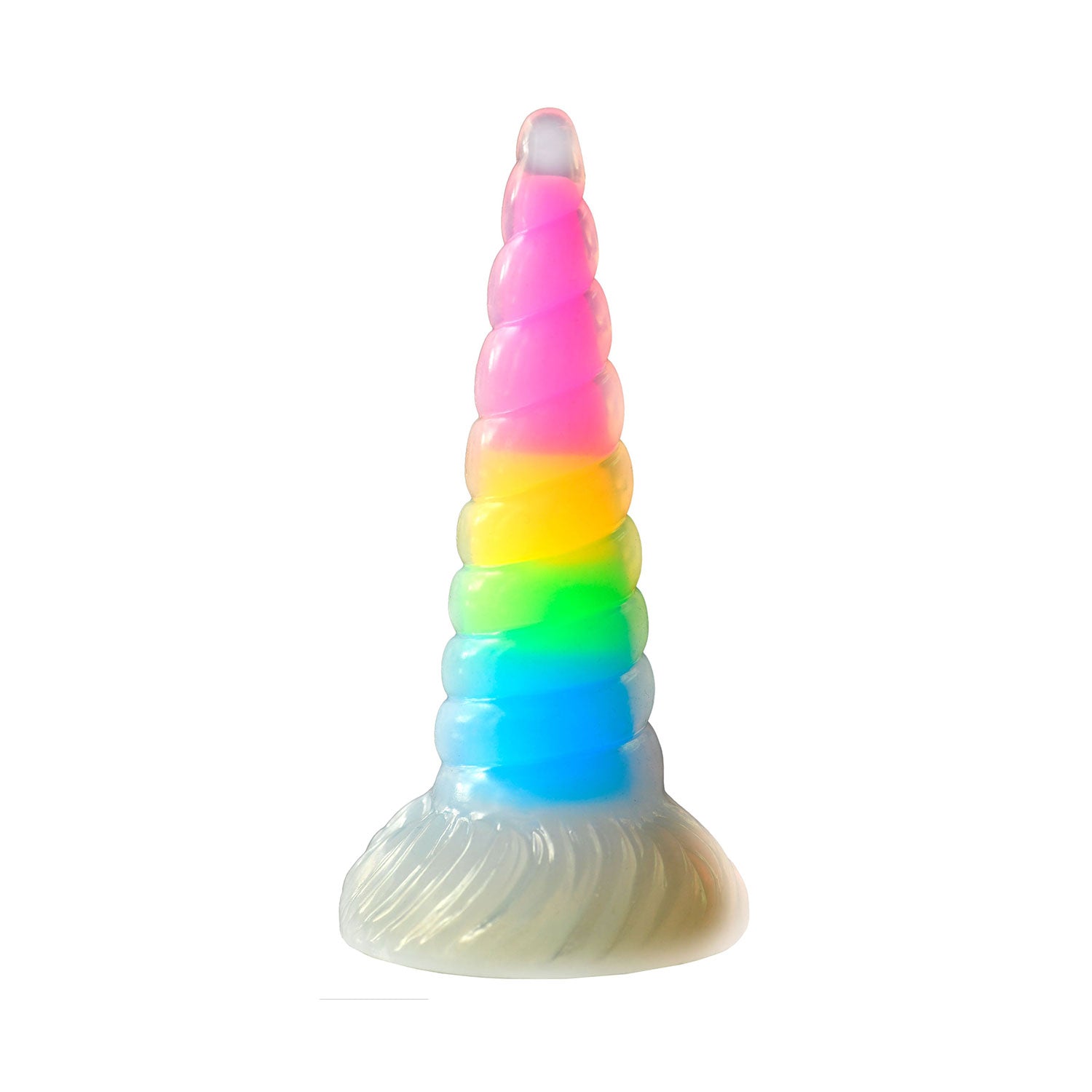 Creature cock uni glow silicone dildo