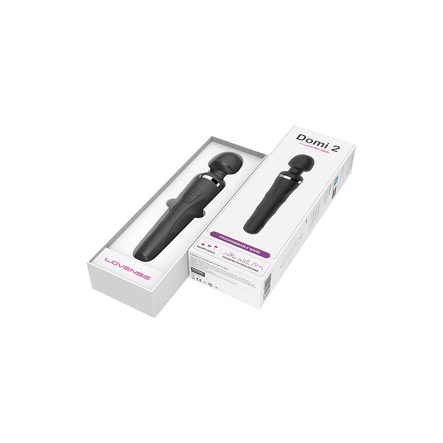 Lovense - Domi Wand 2 App Controlled Super Powerful Mini Wand