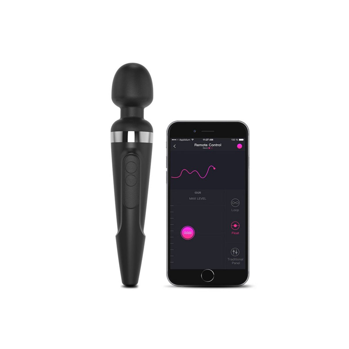 Lovense - Domi Wand 2 App Controlled Super Powerful Mini Wand