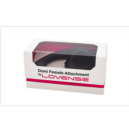 Lovense - Domi Wand 2 App Controlled Super Powerful Mini Wand and Attachment Bundle (Female)