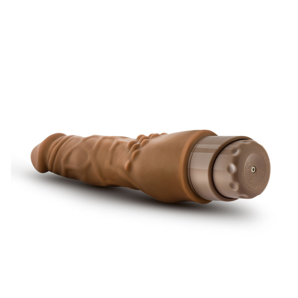 Dr. Skin - Cock Vibe 4 8-inch Vibrating Dildo Mocha