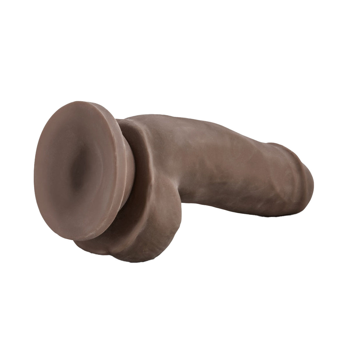 Dr. Skin - Mr. Smith 7 Inches Realistic Dildo with Suction Cup Chocolate