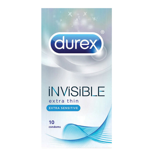 Durex - Invisible Extra Sensitive 10 Pcs Condom