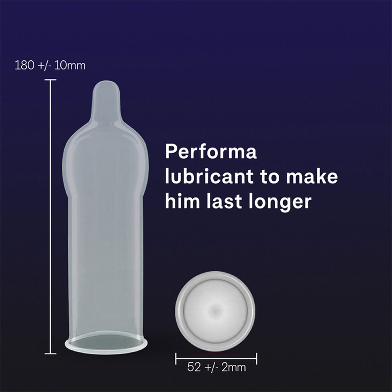 Durex - Performa for Longer Lasting Pleasure 3 pcs Condoms Durex - Performa for Longer Lasting Pleasure 3 pcs Condoms