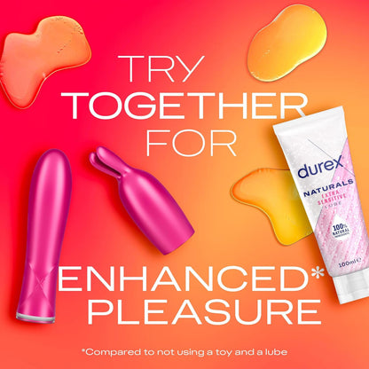 Durex - Play 2in1 Vibrator and Teaser Tip Clitoral and G-spot Stimulation