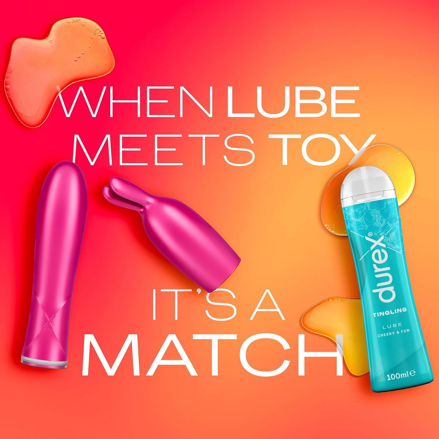 Durex - Play 2in1 Vibrator and Teaser Tip Clitoral and G-spot Stimulation