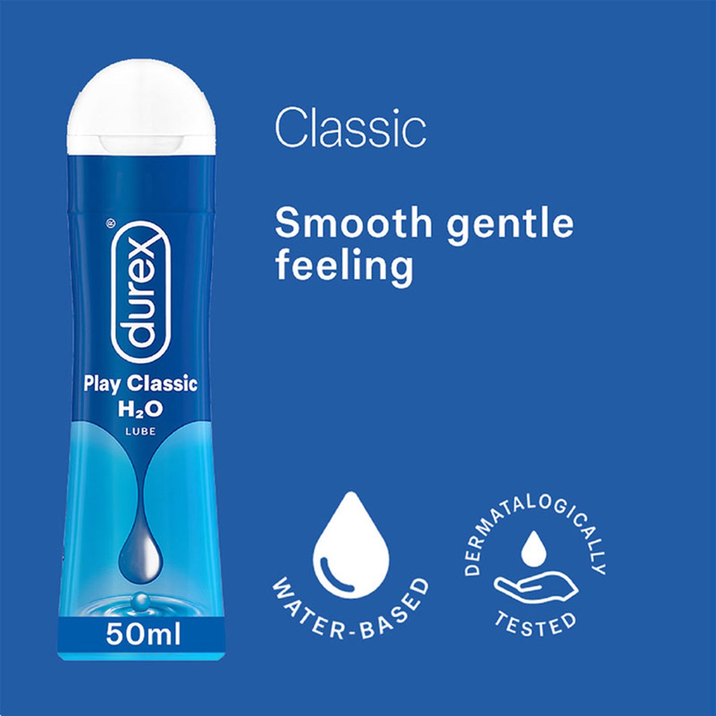 Durex - Play Feel Classic Water-based Lubricant 50ml