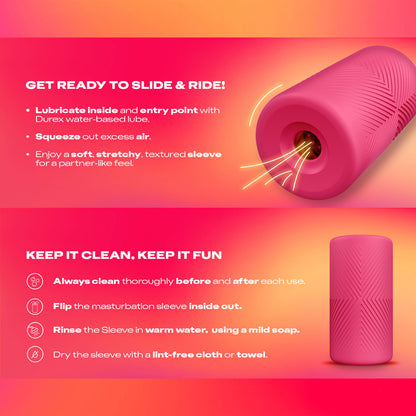 Durex - Play Slide and Ride Masturbation Sleeve