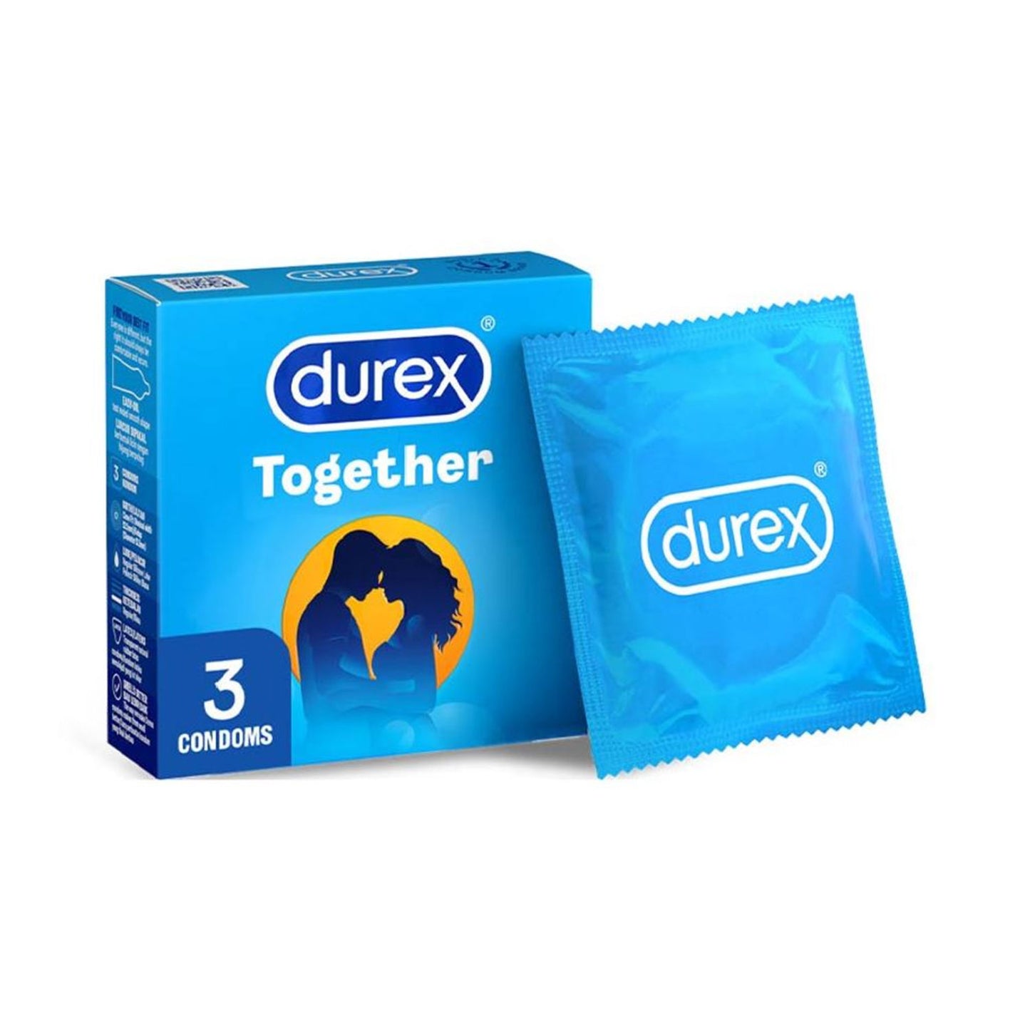 Durex - Together Easy On 3pcs Condoms