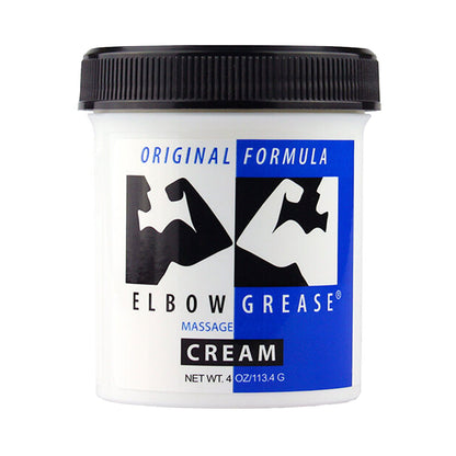 Elbow Grease - Original Massage Cream Mineral Oil-based Lubricant 4 oz