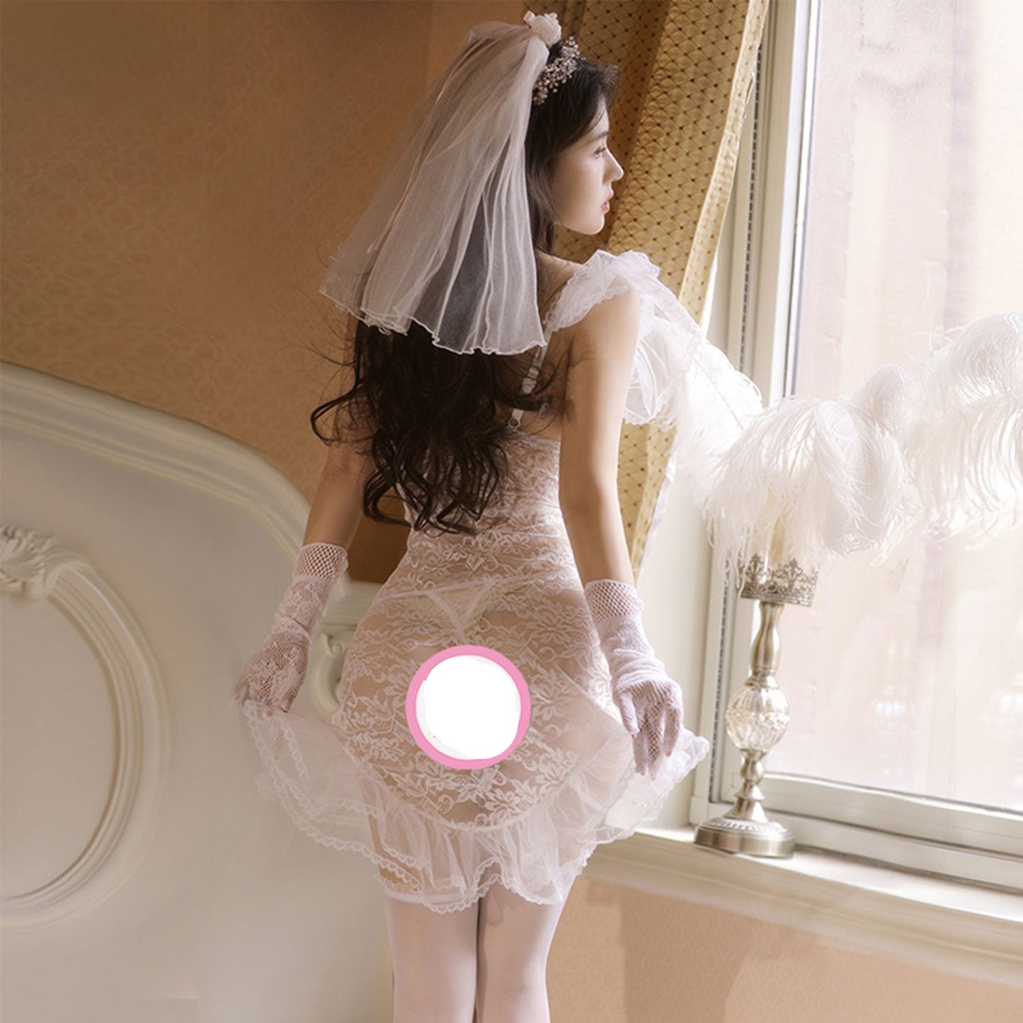 Fee Et Moi - Dreamy Bridal Lace Lingerie Set