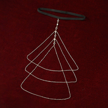 Fee Et Moi - Crystal Layer Thigh Chain
