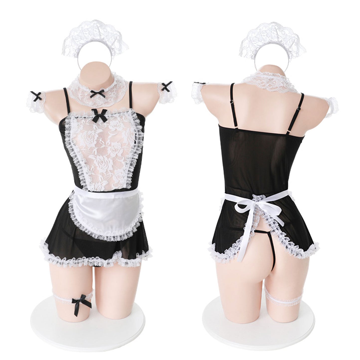 Fee Et Moi - Seductive Lace Servant Maiden Uniform Set