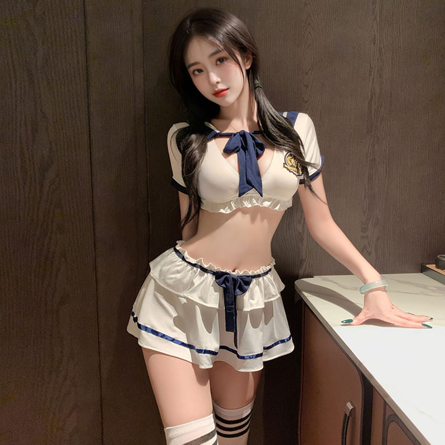 Fee Et Moi - Nautical College School Uniform Set One Size