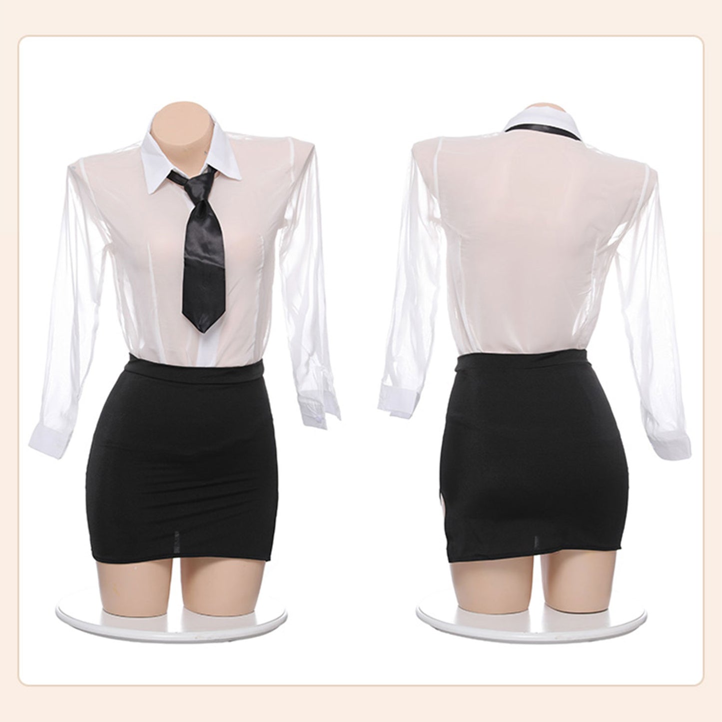 Fee Et Moi - Sultry Office Temptation Secretary Uniform Set