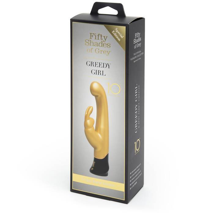 Fifty Shades of Grey - Greedy Girl 10 Year Anniversary Gold Rabbit