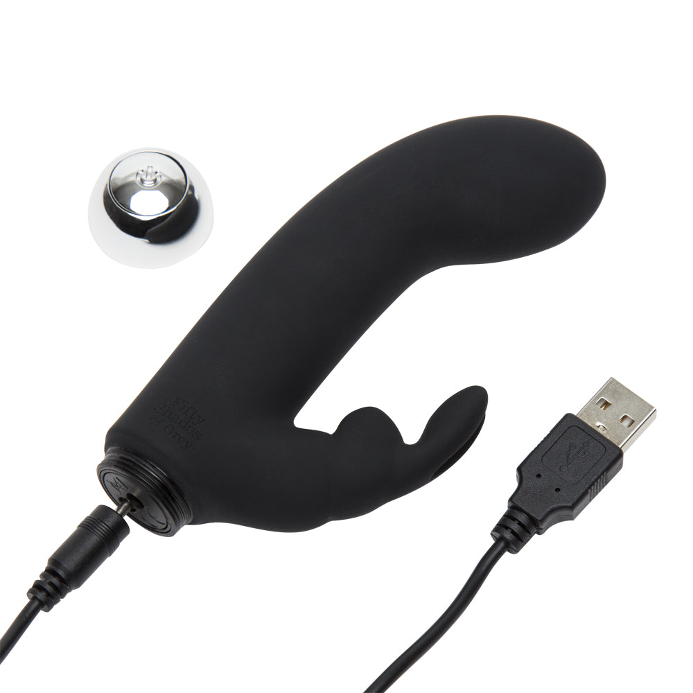 Buy Fifty Shades Of Grey - Greedy Girl Rechargeable Mini Rabbit Vibrator Online! Buy Fifty Shades Of Grey - Greedy Girl Rechargeable Mini Rabbit Vibrator Online!