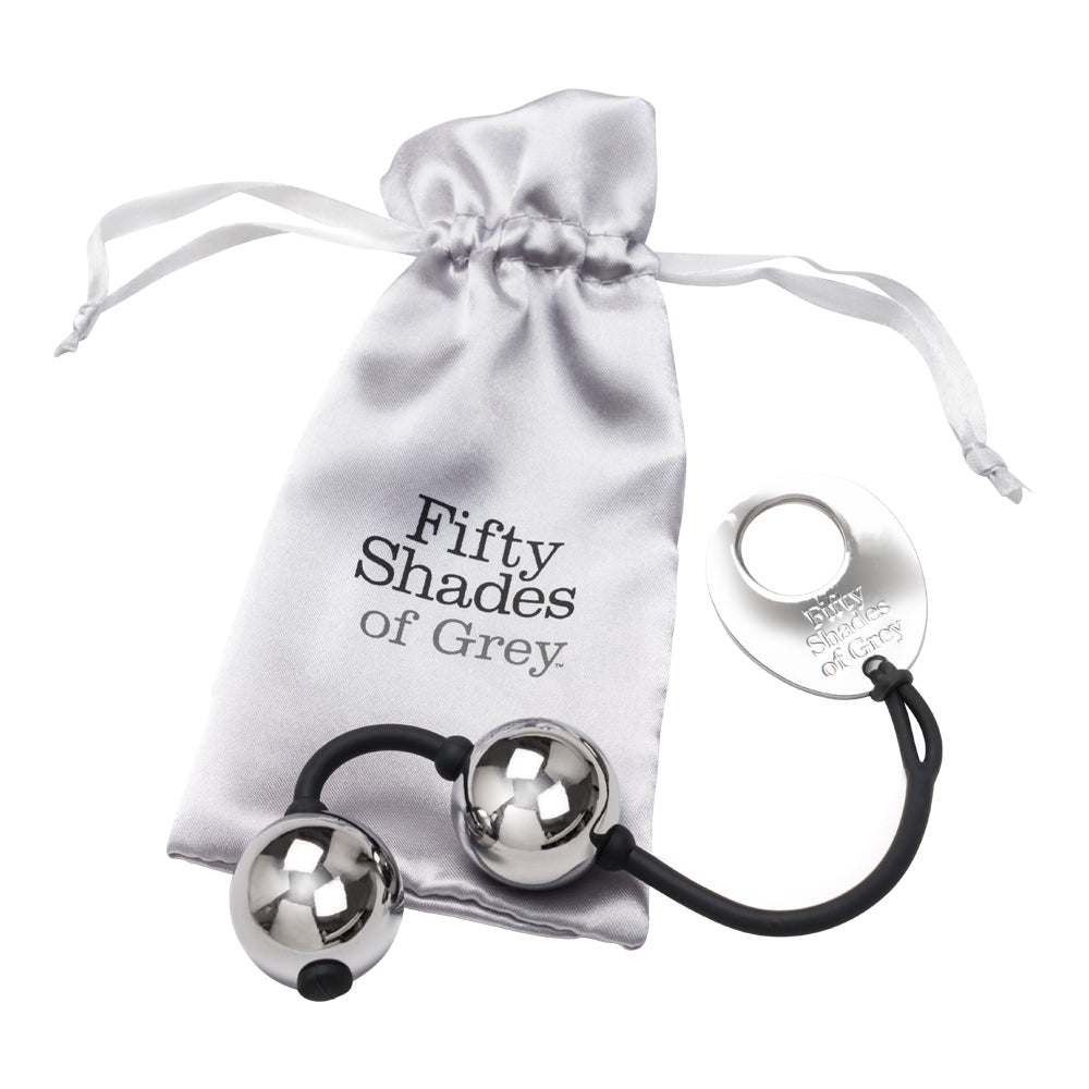 Fifty Shades Of Grey - Inner Goddess Silver Metal Pleasure Balls