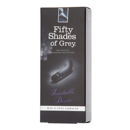 Fifty Shades Of Grey - Insatiable Desire Mini Silicone G- Spot Vibrator