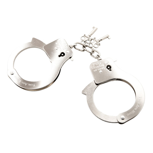 Fifty Shades Of Grey - Metal Handcuffs