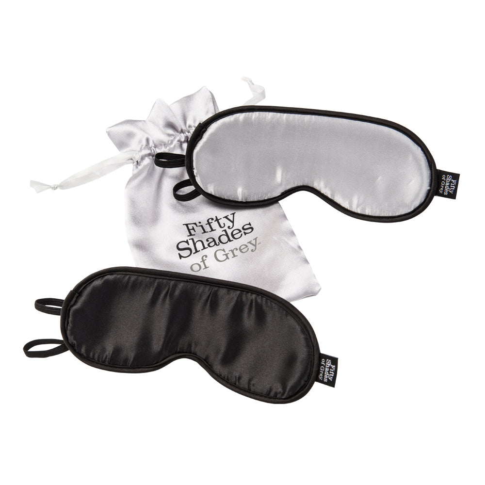 Fifty Shades Of Grey - No Peeking Soft Twin Blindfold Set