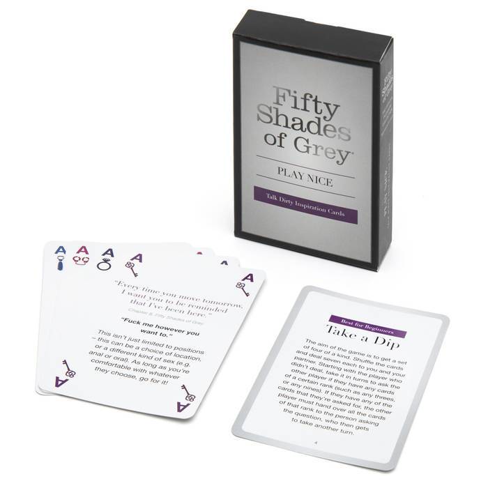 Fifty Shades of Grey - Play Nice Talk Dirty Inspiration Cards