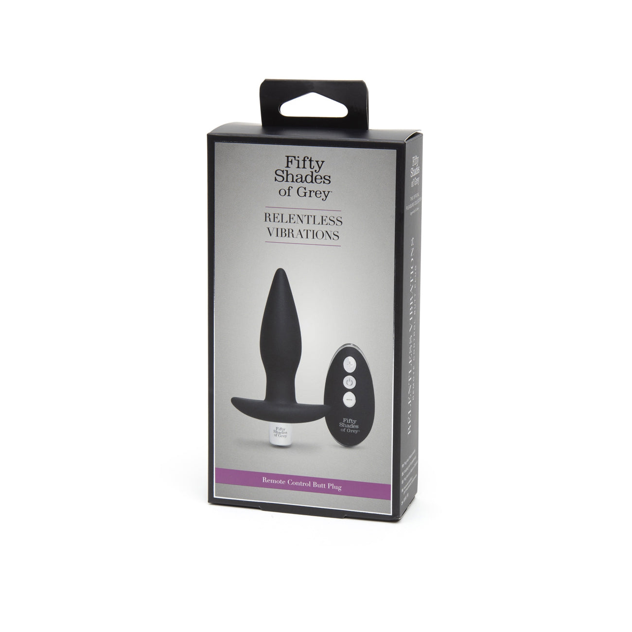 Fifty Shades Of Grey - Relentless Vibrations Remote Control Butt Plug