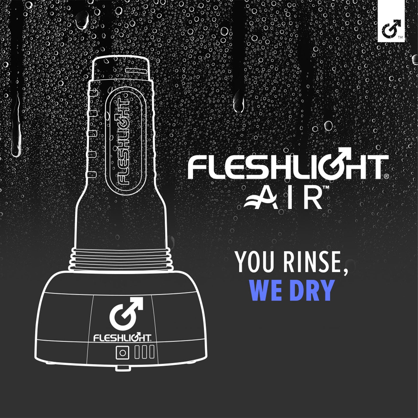 Fleshlight - Air Automatic Drying Unit for Masturbator