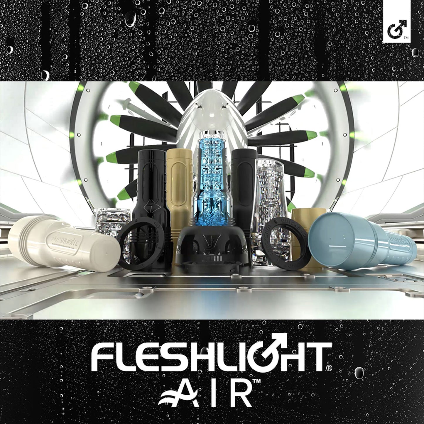 Fleshlight - Air Automatic Drying Unit for Masturbator