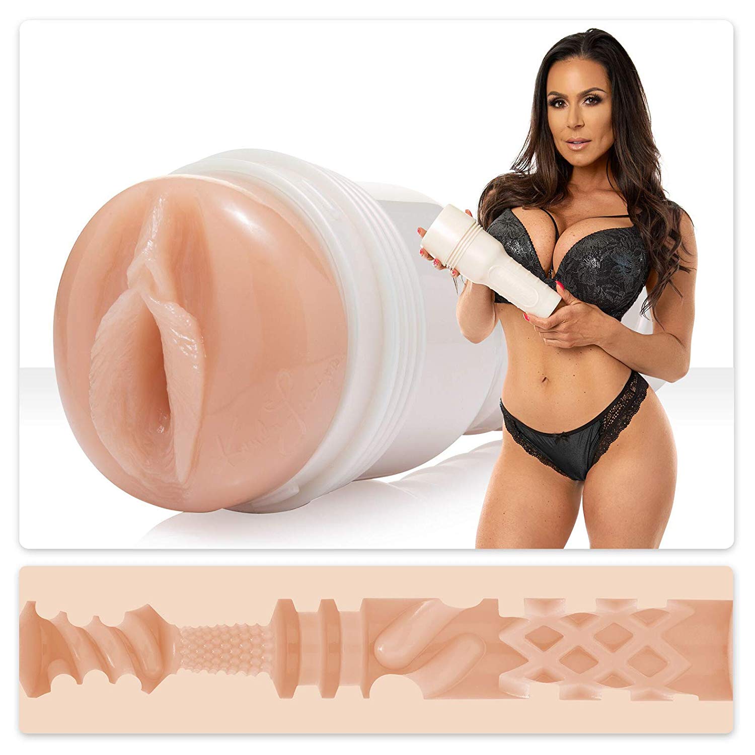 Fleshlight Girls - Kendra Lust With True Lust Vagina Masturbator